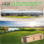 10L0L Golf Cart Mirror Rear View 16.5" Extra Wide 180 Degree Panoramic for Yamaha EZGO Club Car and Others (Classic)