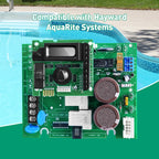 2026 GLX-PCB-RITE Control Board & GLX-PCB-DSP Display Board Set – Compatible with Hayward/Goldline Aqua Rite Saltwater Systems – Complete Pool Chlorinator Replacement Kit - Green