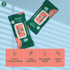 Eco Soul Bamboo Flushable Wipes Adult Wet Wipe [12 x Pack of 48, Unscented] 100% Plant-Based Biodegradable Septic & Sewer Safe Alcohol-Free & Hypoallergenic for Sensitive Skin |576 Soft Butt Wipes