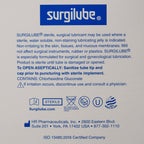 Surgilube Lubricating Jelly - Sterile - 4.25 oz tube - Box of 12