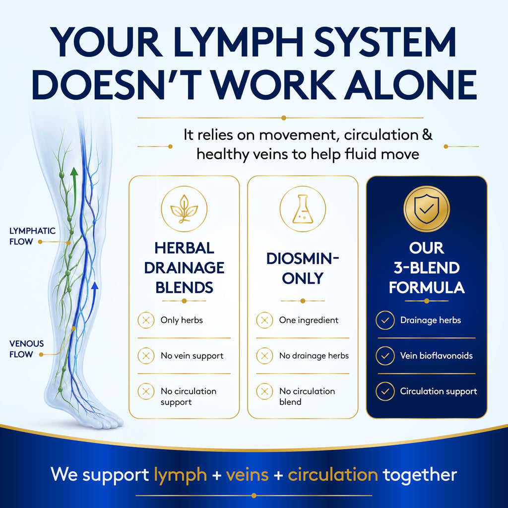 Youth & Tonic Lymphatic Drainage, Circulation, Diosmin Hesperidin 60 Pills
