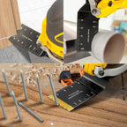 AIFICUT 55 PCS Oscillating Saw Blades Quick Release Universal oscillating Tool Blades Wood Plastics and Metal Multitool Blade Kits for Wood fit Dewalt Rockwell Milwaukee Makita Ryobi