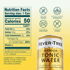 Fever-Tree Tonic Water Mixer, Real Quinine, 24 Pack, 5.1 Fl Oz Cans