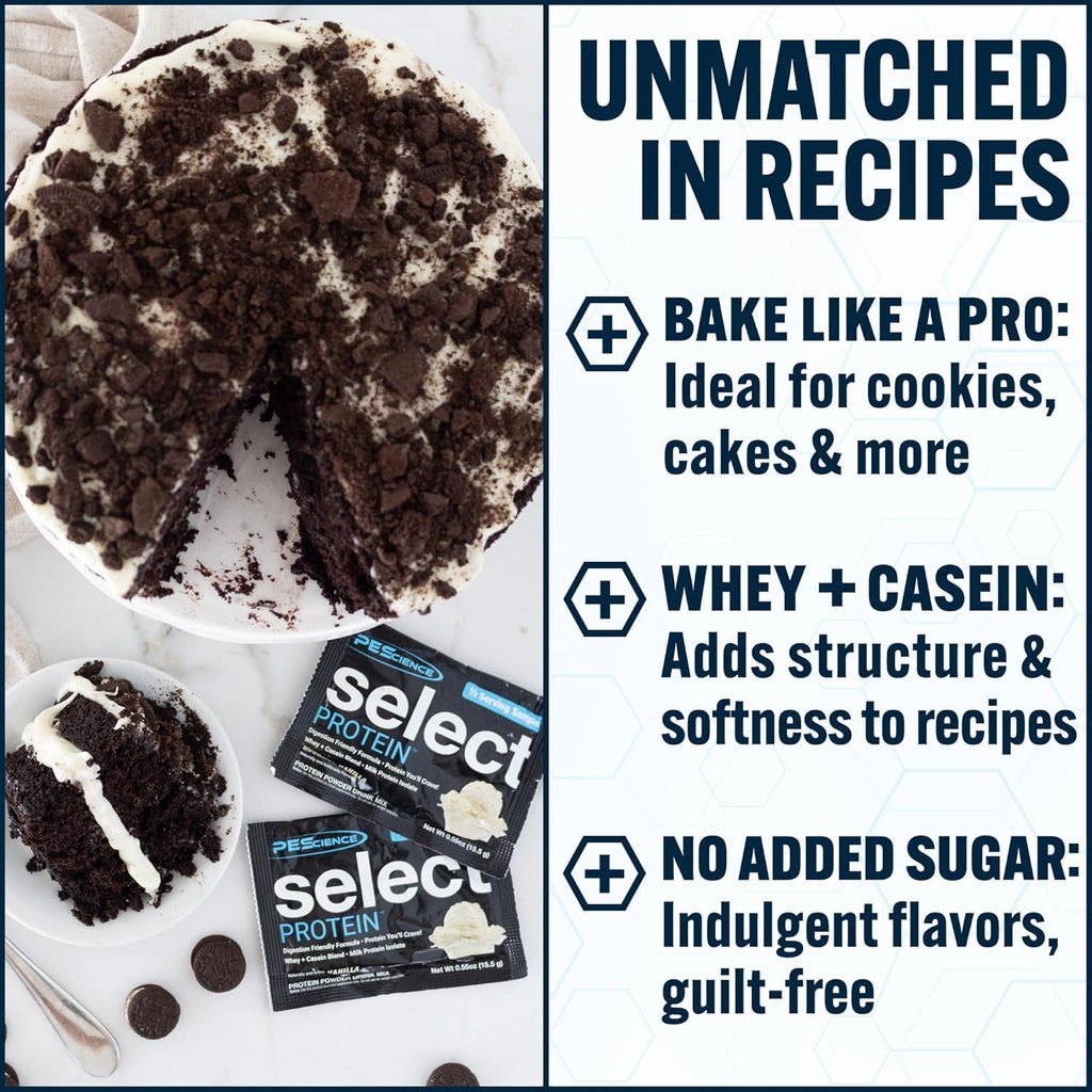 PEScience Select Protein Powder Variety Pack - 5 Flavors - 25 Servings - Protein Powder Sample Pack, Whey and Casein Blend, Keto Friendly, Gluten Free, Digestion Friendly, Amazing Taste