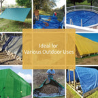 GUARD SHIELD Tarp Green 16x20 Feet Multi Purpose Waterproof Poly Tarp Cover 4mil (2-Pack)