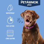 PetArmor Plus Flea & Tick Topical Dogs 45-88 lbs, 6-Month