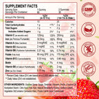 ZHPHK Iron Supplement Gummies for Women, Men & Kids, 65mg Iron & 250mg Vitamin C per Serving - Healthy Blood, Energy & Immune Support Iron Vitamin Gummy with Folate, 2 Pack