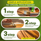 Nordicare [1L] Linseed Oil for Wood Protection I Linseed Oil Varnish Wood Oil for Indoor I Boiled Linseed Oil for Furnitur.
