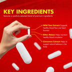 rize labs - Gluco Proven Capsules - Advanced Formula Supplement Pills, Maximum Strength Support, All Natural Plus Organic Non GMO (300 Capsules)