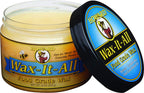 Howard Products Food-Grade Wax Paste | For Wood & Metal | Water-Resistant | With Beeswax & Carnauba | 9 Fl oz, Pack of 6