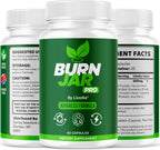 (5 Pack) Burn Jar Pro - BurnJar Pink Salt Capsules Pro, Official Advanced Formula Supplement Pills Natural Ingredients Reviews, 300 Capsules for 5 Months