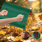 Reusable Yard Waste Bags - 3 Pack, 72 Gallon Lawn Bags with Reinforced Handles, Ideal for Grass, Leaves, and Yard Waste - Durable and Garden Waste Bags, Collapsible Lawn Leaf Bag, Leaf Bag Stand Up.