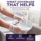 Vinyl Disposable Gloves X Large - 1000 Count Case Clear Food Safe Cooking and Household Cleaning Gloves - Powder Free and Latex Free Kitchen Glove for Meal Prep and Food Service