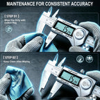 Kynup Digital Caliper, Caliper Measuring Tool, Stainless Steel Micrometer