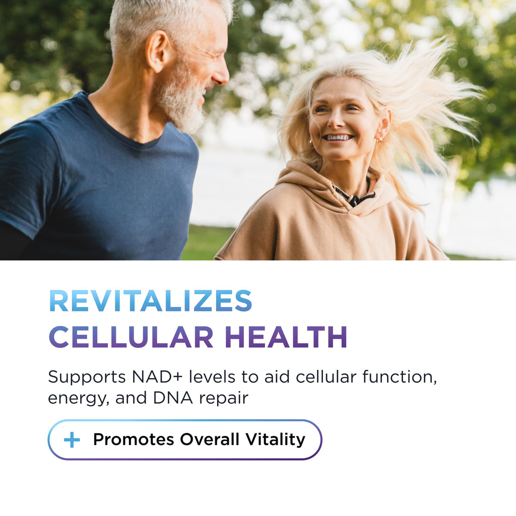 DR. EMIL NUTRITION NAD+ Boost - Nicotinamide Riboside Supplement - Supports Cellular Energy, Longevity & Healthy Aging - Non-GMO - with Berberine, L-Theanine & Niacin - 30-Day Supply