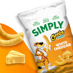 Simply, Cheetos Puffs White Cheddar, 0.875 Ounce (Pack of 36)