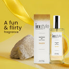 Instyle Fragrances, Inspired by Marc Jacobs' Daisy, Women���s Eau de Toilette, CLEAN, Vegan, Paraben-Free, Never Tested on Animals, 3.4 Fluid Ounces