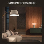 Philips Hue Smart LED A19 Bulb 1-Pack, Warm White Light 2700K, E26 Base, 10.5W, 1100 Lumens, Dimmable, Works with Alexa, Google Assistant, and Apple Home