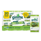 Gimme Seaweed Organic Seaweed Snack, Avocado & Sea Salt, .17oz, 20 Count