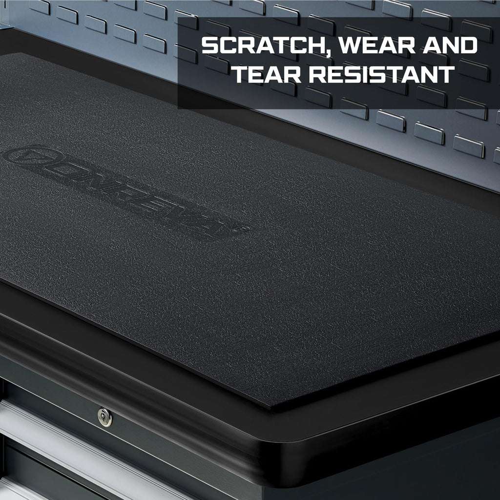 ONREVA Workbench Mat 24X72 Inches, EVA Work Mat, Protect Your Work Bench Top, Heavy Duty Pad for Tool Box Top, Table, Tool Station, Rolling Cabinet Cart Cover Liner Matt, 72"X24" 5mm Thick