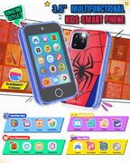 Byserten Kids Phone 3.5'' Touchscreen with Dual Camera & Learning Games