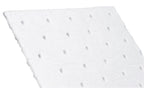 Brady SPC BPO100 15" x 17" Heavy Weight Economical Oil Only Absorbent Pads - 100 ct