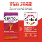 Geritol, Multivitamin Supplement, Contains B-Vitamins, Antioxidants, Vitamins C, E & D and Iron, 27 Essential Vitamins and Minerals, Gluten-Free, Non-GMO, No Artificial Sweeteners, 100 Tablets, 3 Pack