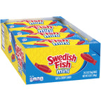 SWEDISH FISH Mini Soft & Chewy Candy, Halloween Candy, 24 - 2 oz Bags