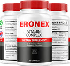 LIVORKA (2 Pack Eronex Vitamin Complex Pills, Eronex Capsules, Official Advanced Formula Capsulas, Eronex All-Natural Support Pills, Eronex Pastillas Reviews, 120 Capsules for 2 Months