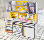 MGA's Miniverse Make It Mini Kitchen, Kitchen Playset, w/UV Light, Collectibles, DIY, Resin Play, Exclusive, Mystery Recipe, Mini Oven Mitts, NOT Edible, 8+