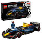 LEGO Speed Champions Oracle Red Bull Racing RB20 F1 Race Car Model Kits - Building Set for Adults, Ages 18+ with Realistic Features - Red Bull F1 DIY Crafts for Display - Gift Idea for Fans - 77243