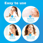 PatchRx Pimple Patches for Face (240 Patches), Hydrocolloid Acne Patches with Tea Tree Oil, Pimple Stickers - Acne Pimple Patches For Face - Zit Patches