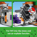 LEGO Minecraft The Badlands Mineshaft Video Game Toy, Mining Exploration Set with Minecraft Minifigures, Birthday Gift for Boys and Girls, Action Packed Minecraft Toy for Kids Ages 8 and Up, 21263