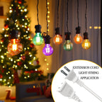 6FT 2 Prong White Slender Short Extension Cord, 18AWG NISPT-2 10A 125V Polarized Plug - Indoor Small Single Power Cord Wire for Christmas Lights, Behind TV/Couch, Home Office Use (2 Pack)