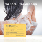 Freshwater Farm Australia Natural Soap Bar- Lemon Myrtle+Manuka Honey- 7 oz x 8 Pack- Castile Bar Soap, Natural Soap Bar, Bar Soap, Body Soap Bars- Essential Oils For Sensitive Skin