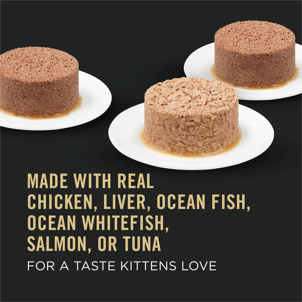 Purina Pro Plan DEVELOPMENT Kitten Wet Food Variety Pack, (24) 3 oz