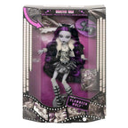 Monster High Reel Drama Doll, Clawdeen Wolf in Black and White, Collectible Reproduction with Doll-Size and Life-Size Posters, Horror Flick Theme