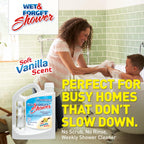 Wet & Forget Shower Cleaner Spray, No Scrub, Vanilla Scent, 64 Fl Oz