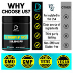 DEDICAD Serrapeptase Supplement 240,000 SPU - 150 Capsules for Smooth Breathing, Heart Health & Immune System Support - 75-Serving Supply