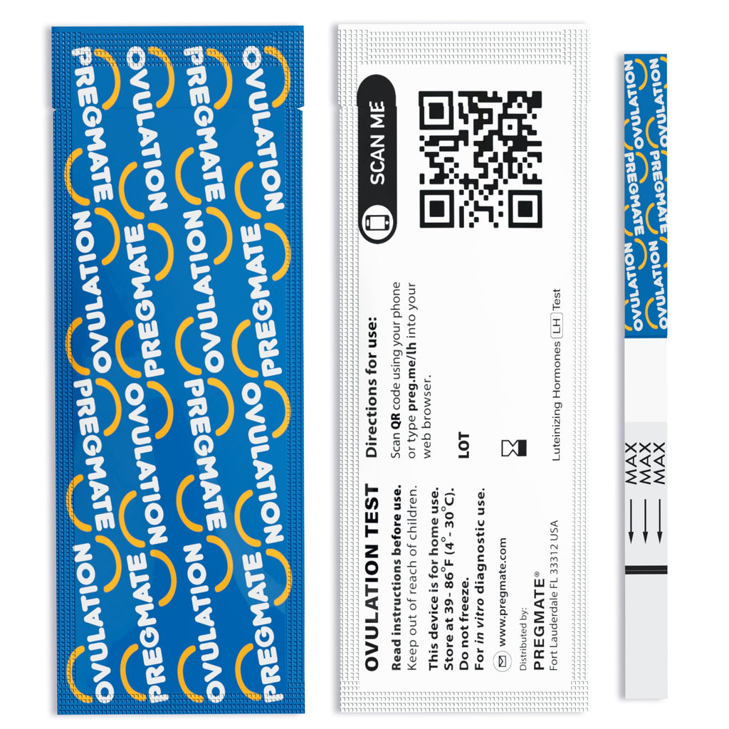 Pregmate 50 Ovulation Test Strips Predictor Kit (50 Count)
