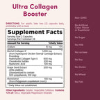 Nature's Bounty Optimal Solutions Ultra Collagen Booster for Healthy-Aging Supplement, Resveratrol, Hyaluronic Acid – Collagen Capsules for Women, 48 Capsules (Pack of 2)
