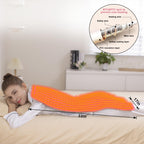 VANKADA Heating Pad Electric Heat Pad, Hot Heated Pad,Multiple Temp and Timer Settings,Suitable for Shoulders, Neck, arms, Abdomen, Back, Legs, etc. (Light Pink, 33"X17")