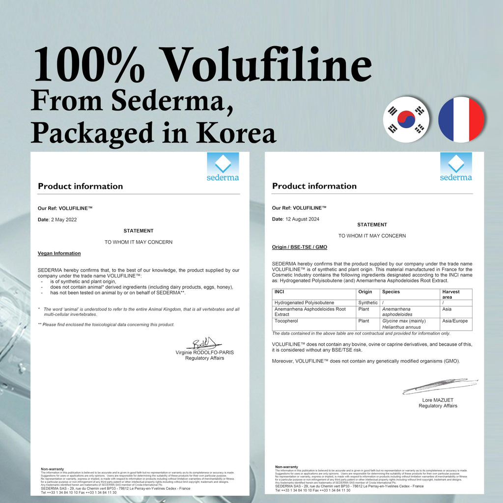 CELDYQUE 100% Pure Volufiline Concentrate Serum 2ea - Skin Firming Solution & Clinically Proven | Anti-Wrinkle, Enhances Facial Contours, Boosts Collagen for Sagging Mature Skin Korean Skincare