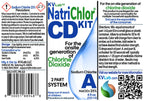 The Original NatriChlor CD Set w/Accu-Drop Bottles HCL Extra Large Size (8 oz Total)
