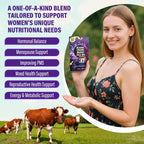 tzaxyan 1300MG Beef Organ Supplement for Women, 100% Grass Fed Beef Liver, Uterus, Ovary & 3 More, Bovine Organ Capsules for Supports Women's Overall, Endocrine Balance, Energy, Immunity, 30 Days