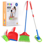 Play22 Kids Cleaning Set 4 Piece – Toy Cleaning Set for Girls & Boys