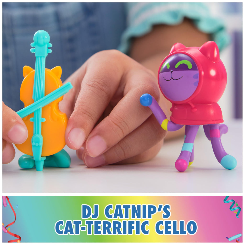 Gabby's Dollhouse, 12-Piece Story Figures Gift Pack, with 6 Toy Figures & 6 Dollhouse Accessories Set, Kids Toys for Girls & Boys Ages 3+