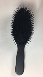 Great Lengths Oval Paddle Brush by ACCA KAPPA Made in Italy Wood and Boar Bristle