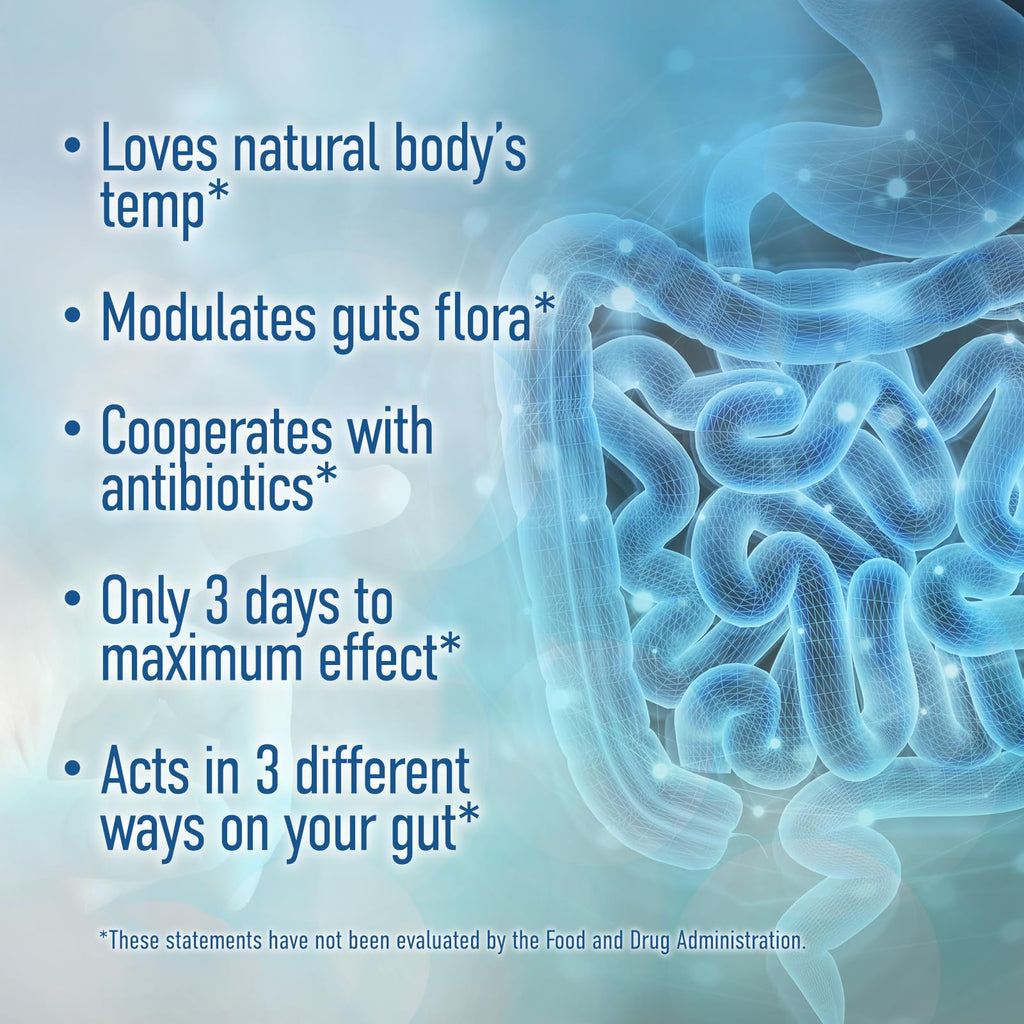 Bio Absorb Saccharomyces Boulardii Probiotic, 10 Billion CFU per Capsule