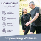 LongLifeNutri L-Carnosine 1000mg - Beta-Alanyl-L-Histidine Supplement for Cellular Energy & Brain Clarity, 120 Vegetarian Capsules, 2-Month Supply, GMP Certified, Made in USA